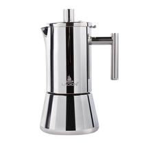 Máquina de café expresso para fogão LAOION 4 xícaras de 200 mL em aço inoxidável