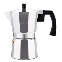 Máquina de café expresso para fogão MVPLUE Classic de 6 xícaras de alumínio Máquina de café expresso para fogão MVPLUE Classic de 6 xícaras de alumínio