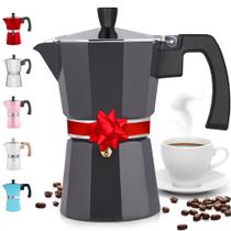 Máquina de café expresso Zulay Classic Italian Style 6 xícaras Moka Pot