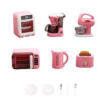 Máquina De Café Miniatura, Batedor De Ovos, Acessórios De Decoração Para Casa De Bonecas, Escala Máquina De Café Miniatura, Batedor De Ovos, Acessórios De Decoração Para Casa De Bonecas, Escala