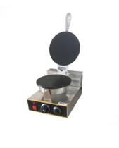 Máquina De Casquinha De Sorvete Inox Cone Waffle Cinza 220v