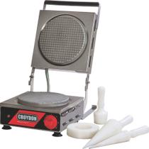 Máquina de Casquinha para Sorvete MCSS 1200W 1 Unidade Crocante 220V Croydon