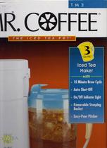 Máquina de Chá Gelado Mr. Coffee TM3 Jarra de 2,8L Máquina de Chá Gelado Mr. Coffee TM3 Jarra de 2,8L
