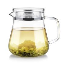 Máquina de chá Teabloom One-Touch 450 ml de vidro de borosilicato com filtro