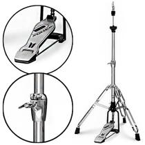 Máquina de Chimbal D-One DHH1 Cromada c/ Memória Pés-Duplos & Ajuste Tensão da Mola