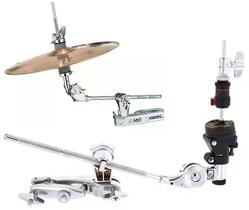 Máquina de Chimbal Remota Tama MXA73N Quick Set Tilter comprida com clamp para fixar na estante