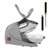 Máquina de cone de neve OKF Ice Shaver Electric 380W 286 lbs/h