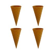 Máquina De Copos De Sorvete De Silicone Reutilizáveis, Fácil De Limpar, Recipiente Para Sorvete Para