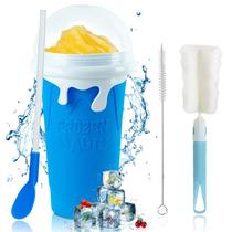 Máquina de copos Slushy ROEDEER Large 500mL azul silicone