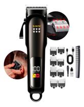 Maquina De Corta Cabelo Barbeador Elétrico Profissional