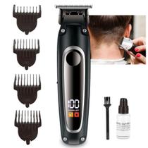 Maquina De Corta Cabelo Profissional E Aparador De Barba Usb - B-MAX