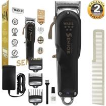 Maquina de Corta Cabelo Senior Sem Fio Cordless Bivolt - LOJABARBEIRODESUCESSO