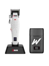 Maquina de Corta e Acabamento Prof. Wmark NG 8011 2in1 + Shaver NG 8905 Cor:Branca Maquina de Corta e Acabamento Prof. Wmark NG 8011 2in1 + Shaver NG 8905 Cor:Branca