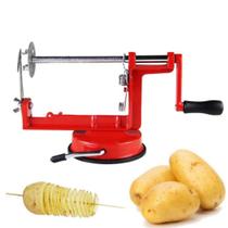 Maquina de cortar batata em espiral fazer legumes frutas e legumes fatiador slicer em palito chips - MAKEDA