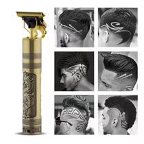 Máquina de cortar cabelo acabamento profissional Gold