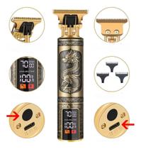 Máquina De Cortar Cabelo Aparador De Pelos Barba Acabamento - Fluture.shop