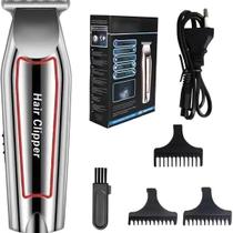 Maquina De Cortar Cabelo Aparador De Pelos Kemei Hair Clipper Km032 Bivolt