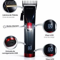 Maquina de cortar cabelo b-max bm-c018 Maquina de cortar cabelo b-max bm-c018