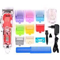 Máquina De Cortar Cabelo Barba Bigode Bivolt Transparente NG407 Wmark Máquina De Cortar Cabelo Barba Bigode Bivolt Transparente NG407 Wmark