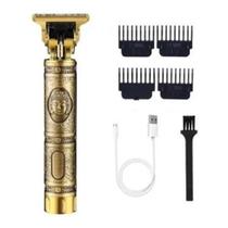 Máquina de Cortar Cabelo Barbeiro Dragão Profissional Elétrica Bateria Recarregável