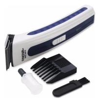 Máquina de Cortar Cabelo Bivolt Recarregável Aparador de Pelos Barba Bigode id1