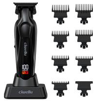 Máquina de cortar cabelo ciwellu com carregamento rápido USB-C e 7 pentes