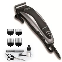 Máquina de cortar cabelo com 4 pentes e acessórios Hair Stylo - CR-02 (220V) Máquina de cortar cabelo com 4 pentes e acessórios Hair Stylo - CR-02 (220V)