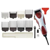 Maquina de Cortar Cabelo Com Fio Wahl Magic Clip 127v com 8 pentes Maquina de Cortar Cabelo Com Fio Wahl Magic Clip 127v com 8 pentes