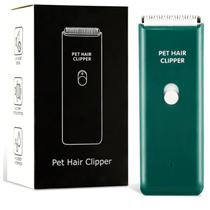 Máquina de cortar cabelo doméstica Dog Cat Home Hair, portátil, elétrica, USB, recarregável, ferramentas de tratamento de animais de estimação, barbeador de baixo ruído, aparador sem fio para animais de estimação pequenos e grandes Máquina de cortar cabelo doméstica Dog Cat Home Hair, portátil, elétrica, USB, recarregável, ferramentas de tratamento de animais de estimação, barbeador de baixo ruído, aparador sem fio para animais de estimação pequenos e grandes