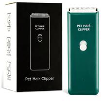 Máquina de cortar cabelo doméstica Dog Cat Home Hair, portátil, elétrica, USB, recarregável, ferramentas de tratamento de animais de estimação, barbeador de baixo ruído, aparador sem fio para animais de estimação pequenos e grandes