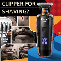 Máquina de Cortar Cabelo e a parar a Barba Proficional KM MAX 5090 Kemei
