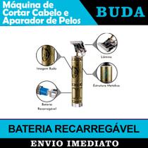 Máquina de Cortar Cabelo e Aparador de Pelos Buda 2 em 1 Uso Profissional e Doméstico