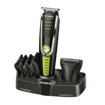 Máquina de Cortar Cabelo E Aparador de Pelos Mondial Body Groom BG-04, Bivolt, Preto E Verde - MONDIAL&ULTRA - MK IND Máquina de Cortar Cabelo E Aparador de Pelos Mondial Body Groom BG-04, Bivolt, Preto E Verde - MONDIAL&ULTRA - MK IND