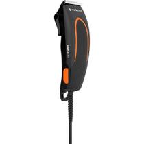 Maquina De Cortar Cabelo E Barba Cadence Simple Cut 127v Preto Com Laranja