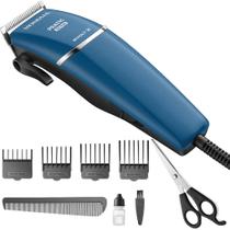 Máquina de cortar cabelo e barba com 8 acessórios Pratic Style - CR-10-BI (110V/220V) Máquina de cortar cabelo e barba com 8 acessórios Pratic Style - CR-10-BI (110V/220V)
