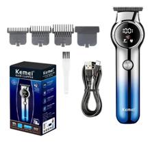 Máquina De Cortar Cabelo E Barba Kemei Km1852 Profissional corte Barbeiro Depila Máquina De Cortar Cabelo E Barba Kemei Km1852 Profissional corte Barbeiro Depila