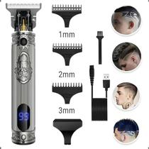 Máquina de Cortar Cabelo e Barba Kemei Km700h - Acabamento Rápido e Fácil