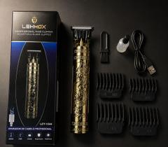 Máquina de Cortar Cabelo e Barba Profissional Vintage Lehmox NOVO Máquina de Cortar Cabelo e Barba Profissional Vintage Lehmox NOVO