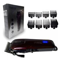 Máquina De Cortar Cabelo e Barba Sem Fio 5w Hairstar Bivolt Km-209