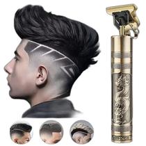 Máquina De Cortar Cabelo E Fazer Pezinho Dragão Dourado