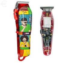 Máquina De Cortar Cabelo E Máquina De Acabamento Wmark Kit Máquina De Cortar Cabelo E Máquina De Acabamento Wmark Kit