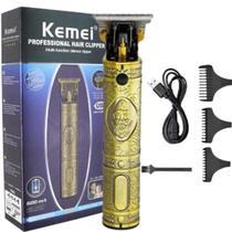 Máquina De Cortar Cabelo Elétrica Dragão Dourado Usb - Original Máquina De Cortar Cabelo Elétrica Dragão Dourado Usb - Original