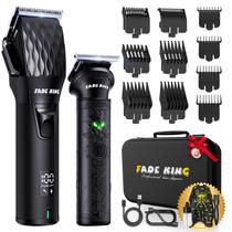 Máquina de cortar cabelo FADEKING Professional Cortador de barba sem fio