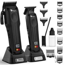 Máquina de cortar cabelo Fagaci Professional para homens sem fio com acessórios Máquina de cortar cabelo Fagaci Professional para homens sem fio com acessórios