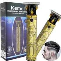 Máquina De Cortar Cabelo Fazer Barba Acabamento Dragão - Original
