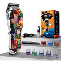 Máquina de Cortar Cabelo GN-589 Profissional Cor Estampada Desenho Máquina de Cortar Cabelo GN-589 Profissional Cor Estampada Desenho