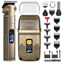 Máquina de Cortar Cabelo Hatteker Professional - Barbeador Elétrico para Homens