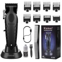 Máquina de cortar cabelo KEMEI 2296 Professional Cord/sem fio para homens