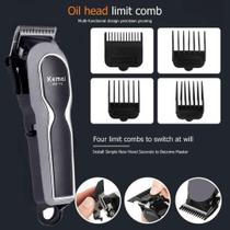 Maquina De Cortar Cabelo Kemei km 119 Sem Fio Turbo Profissional 110V 220v - Kemei 119