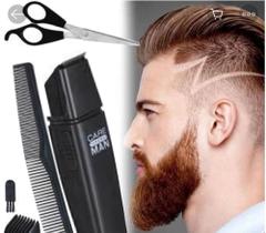 Máquina de cortar Cabelo Kit com Tesoura e Pente Máquina de cortar Cabelo Kit com Tesoura e Pente